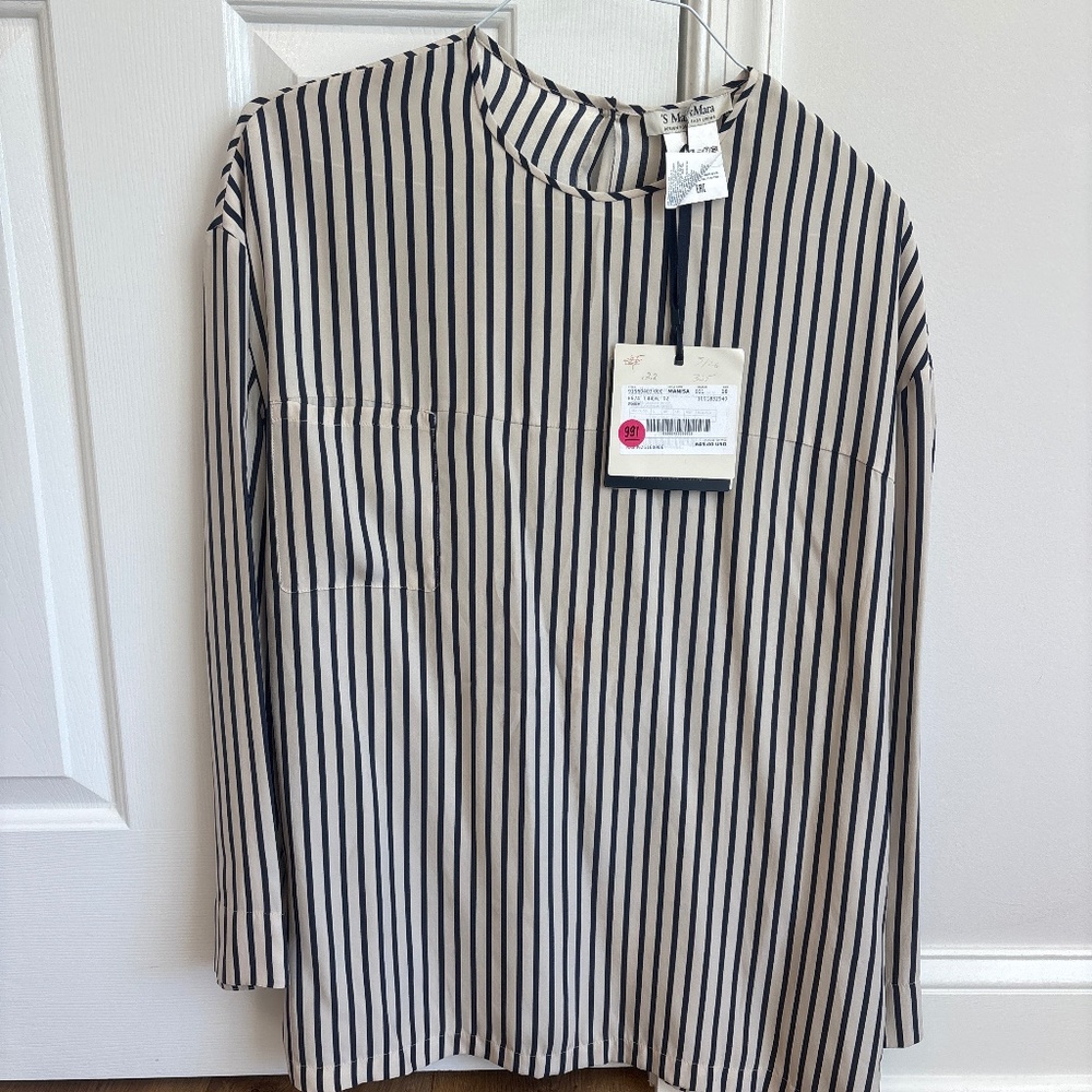 Max Mara size 10 blouse